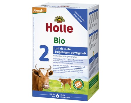 Holle - Lait de Suite 2 - Dès 6 mois - 600 g