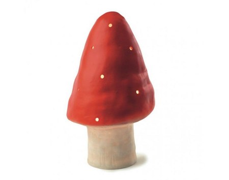 Egmont Toys - Petite lampe veilleuse champignon Rouge