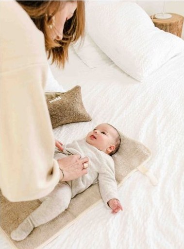 Adorna - Adorna - Matelas à langer de voyage en lin