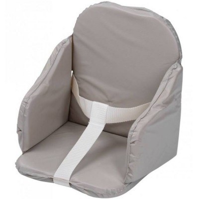 Tinéo - Coussin de chaise à sangles gris