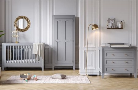 Vox - Armoire 1 porte gris