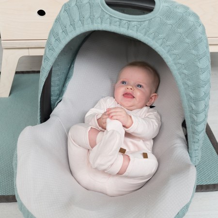 Baby's Only - Chaussons bébé en coton bio Melange rose clair (0-3 mois)