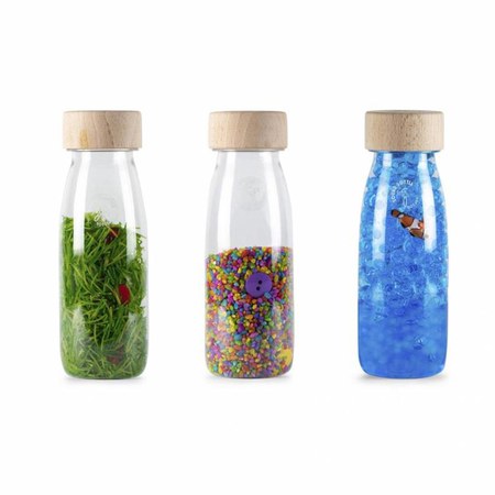 Petit Boum - Lot De 3 Bouteilles Sensorielles Bleu, Eco