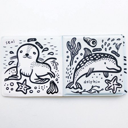 Wee Gallery - Livre de Bain Color Me - Who's in The Water