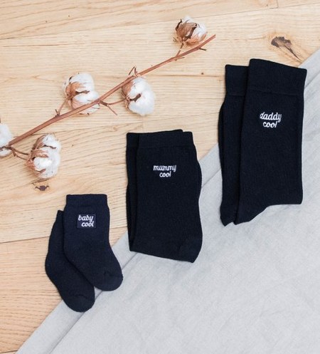 Affaire de famille - Chaussettes trio - Daddy, Mummy & Baby Cool