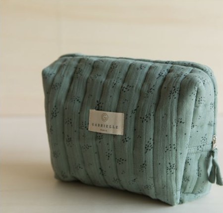 Gabrielle Paris - Gabrielle Paris - Trousse de toilette en coton bio
