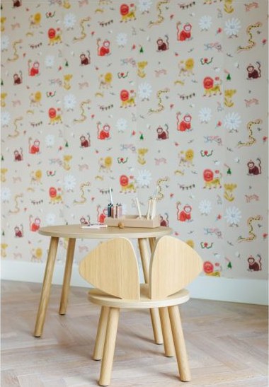 Nofred - Nofred - Papier-peint Monkey Fun - Marie Assénat x Nofred