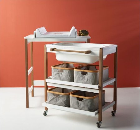 Quax - Panier de Meuble de Bain Smart - Grey Natural