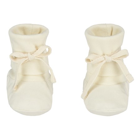 Gray Label - Gray Label - Chaussons Baby Ribbed Coton Bio