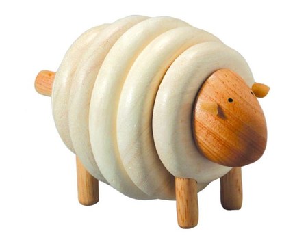 Plan Toys - Mouton à lacer