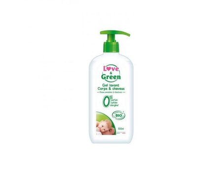 Love And Green - gel corps et cheveux - 500 ml