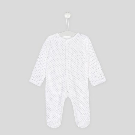 Bout'Chou - Dors bien ouverture avant en velours en coton BIO GOTS