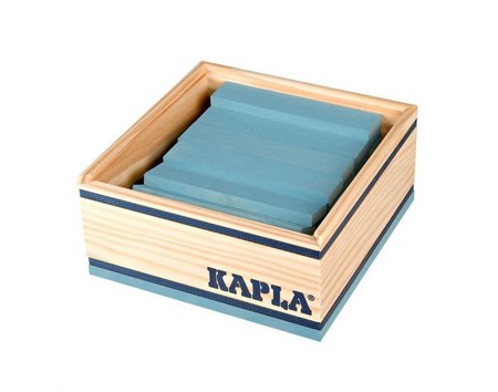 Kapla - Kapla bleus clair - les carrés couleurs