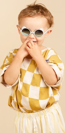 Ki Et La - Lunettes de Soleil Bébé Ourson - 2-4 ans Bleu Ciel