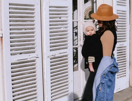 Mama Hangs - Porte-bébé Carry & Pack Taille 2 - Noir