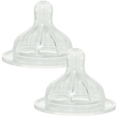 Le Biberon Français - Lot de 2 tétines 3 vitesses 1er âge