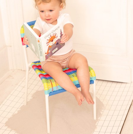 Lilliputiens - Livre bébé tactile et sonore Crazy Crunch
