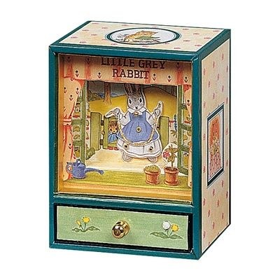 Trousselier - Mini dancing musical Little grey rabbit