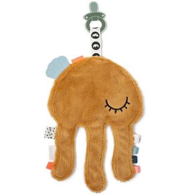 Done by deer - Doudou attache sucette Cozy Friend Jelly moutarde - Moutarde