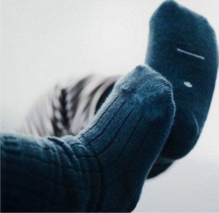 Gray Label - Gray Label - Chaussettes Long Ribbed Coton Bio