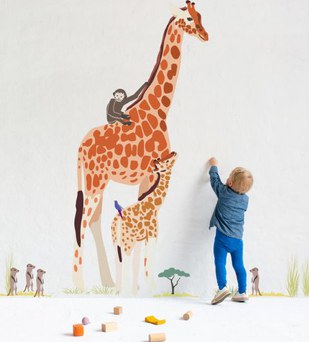 MIMI'lou - MIMI'lou - Sticker géant Safari