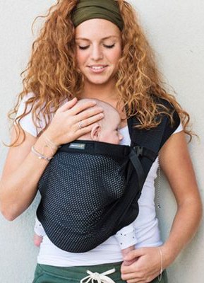 Minimonkey - Porte bébé Mini Sling noir