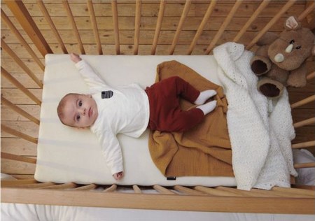 Candide - Matelas Berceau Cododo Organic Coton - 50 x 83 cm