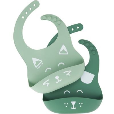 Babymoov - Lot de 2 bavoirs bib'isy babymoov