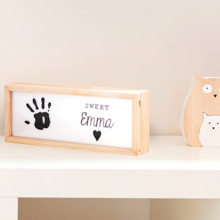 Baby Art - Light box empreinte