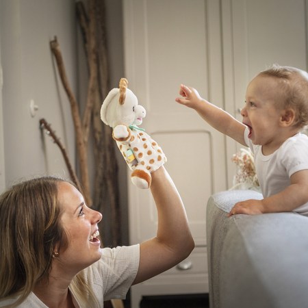 Sophie la girafe - Doudou marionnette Sweety