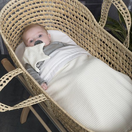 Baby's Only - Attache sucette sense blanc