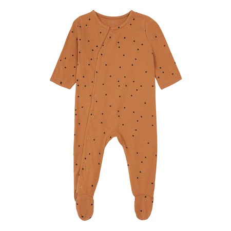 Bonjour Little - Pyjama bébé jersey - Dots nut