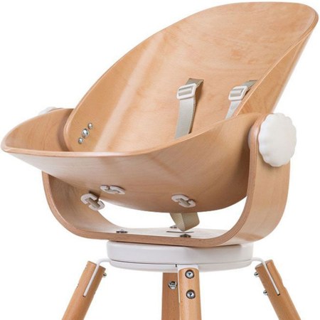 Childhome - Transat Evolu Newborn naturel blanc pour chaise haute Evolu