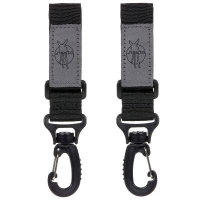 Lassig - Crochets attache poussette noir