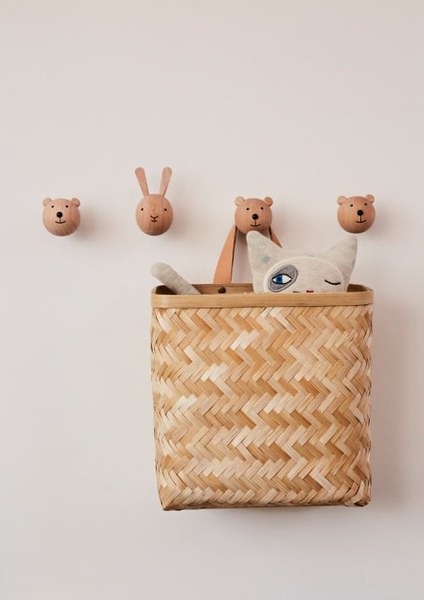 Oyoy Mini - Crochet lapin en bois H8cm