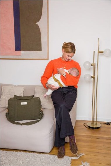 rivedroite - rivedroite - Sac à langer Mini Darcy en coton recyclé