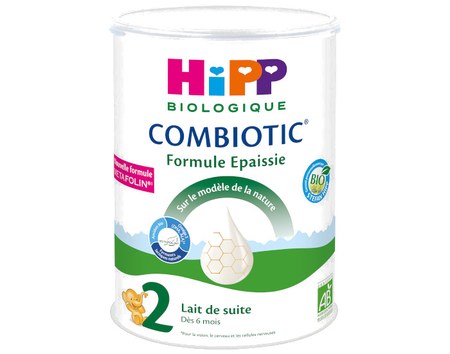 Lait Infantile HiPP 1 COMBIOTIC épaissi - Lot 3 Boîtes 800g Biologique