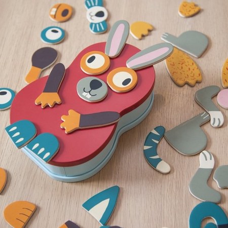 Djeco - Jeu d'association magnétique Animo Inzebox