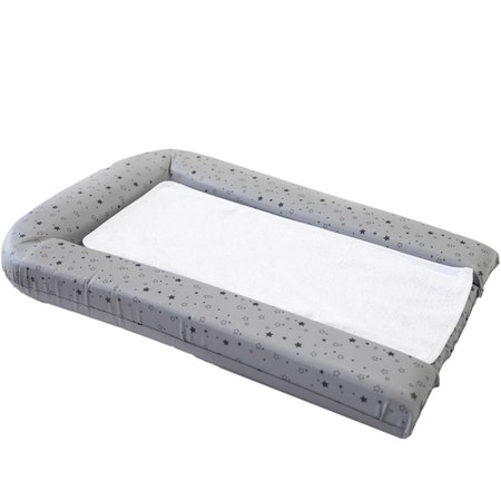 Domiva - Matelas à langer PVC + 2 éponges amovibles