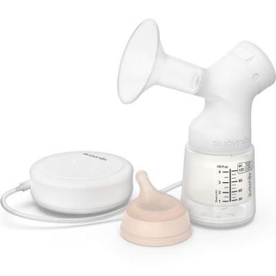 Suavinex - Tire lait électrique + biberon Zéro Zéro (120 ml)