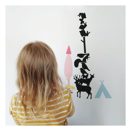 La cabane à rêves - Magnets animaux – forêt