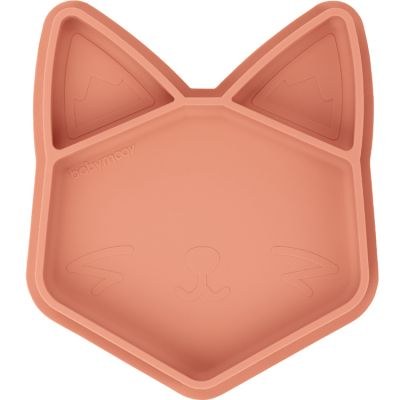 Babymoov - Assiette à compartiments antidérapante Isy renard