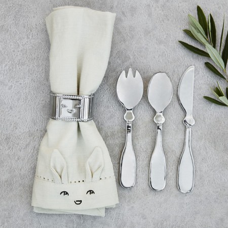 Elodie Details - Coffret couverts Silver en inox (3 pièces)