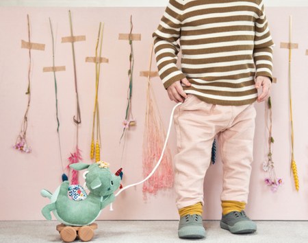 Lilliputiens - Peluche à tirer Joe le dragon