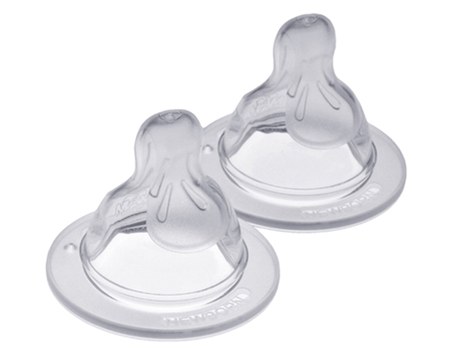 Mam Baby - MAM Tétine Silicone Vitesse 1 - Débit Lent - Lot de 2