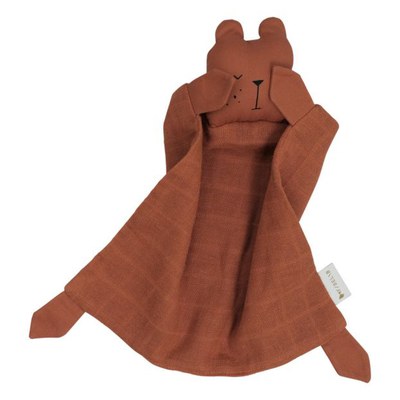 Fabelab - Fabelab - Doudou lange Ours en coton bio