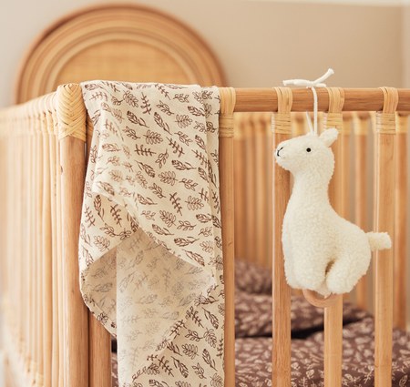 Jollein - Peluche musicale Lama blanc