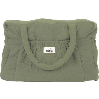 BEBEL - Sac à langer à anses vert amande