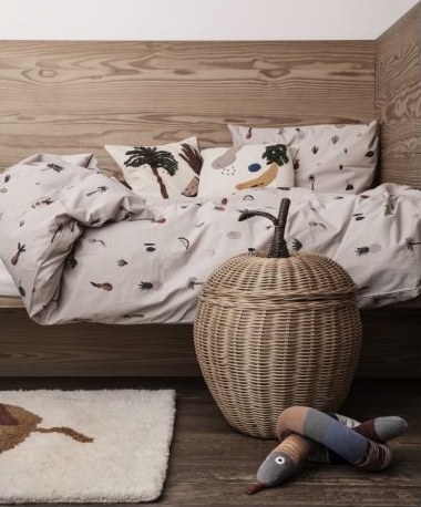 Ferm Living Kids - Ferm Living Kids - Panier tressé Pomme