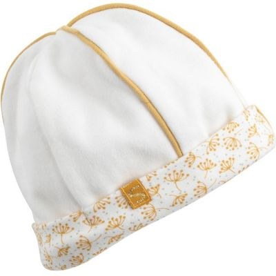 Sauthon - Bonnet de naissance jaune topaze Promenons-nous